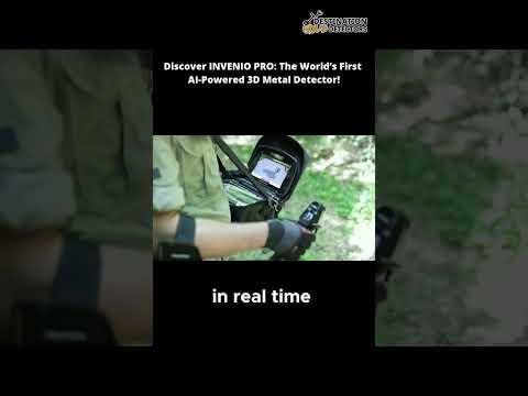 Discover INVENIO PRO: The World’s First AI Powered 3D Metal Detector!