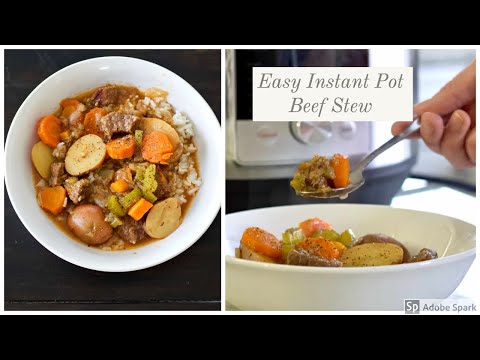 Easy Instant Pot Beef Stew
