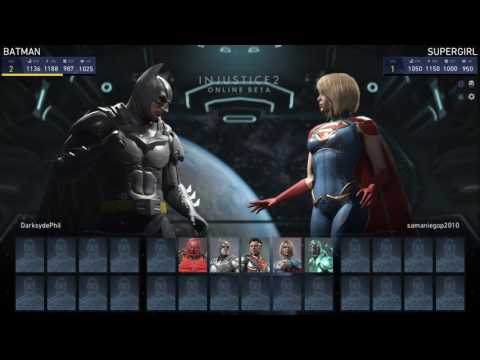 Injustice 2 1st Beta gameplay pt19 - More Batman Training
