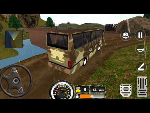 Army Bus Driver 2021:Real Military Coach Simulator‏ - Gameplay - Android games