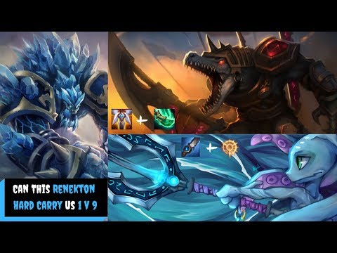 Fizz Jungle Vs Malphite 9.19 | Renekton Mid Giga Smurfs On Enemy Team|