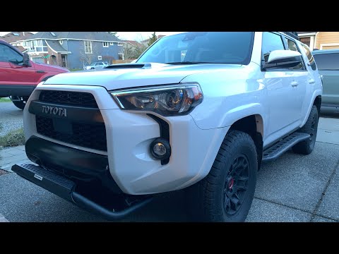 Installed another Bull Bar on my 2021 Toyota 4Runner TRD Pro... GoRhino RC3! DISCOUNT LINK