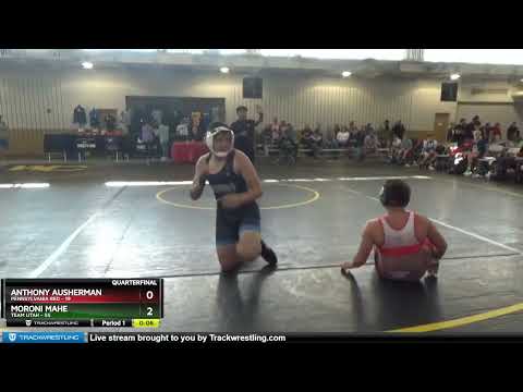 187 Lbs Quarterfinals (8 Team) - Anthony Ausherman, Pennsylvania Red Vs Moroni Mahe, Team Utah E17