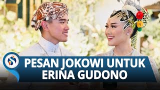 Pesan Jokowi untuk Erina Gudono saat Sungkem, Minta Erina Sabar Menghadapi Kaesang