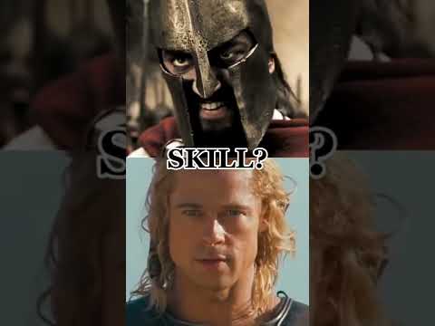 Leonidas Vs Achilles! 🔥 #shorts #300 #troy #achilles #leonidas #fight #recommended #vs