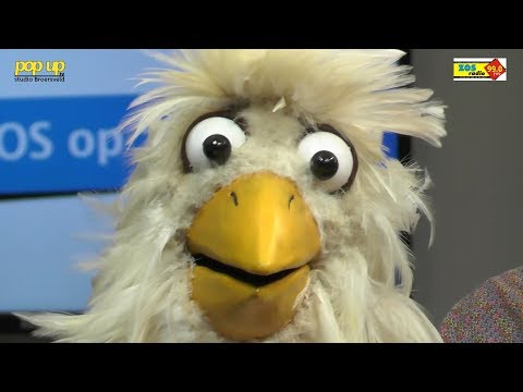 PopUpTv: Raaf van school tv is in de studio en Martin Soeters mocht mee