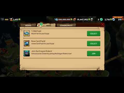 (Dragons rise of berk) Opening a Legendary Gold card pack