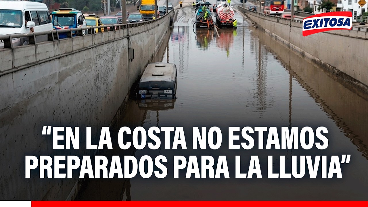 🔴🔵 Costa no está preparada para lluvias de gran intensidad, según arquitecta de la UNI