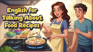 English for Talking About Food Recipes | Learn Cooking Vocabulary Easily