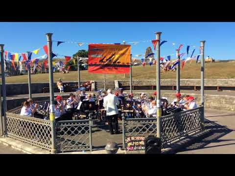 Phoenix Brass Band at Swanage Bandstand