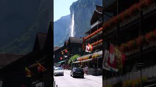 LAUTERBRUNNEN, Hidden Paradise Village 🇨🇭 Switzerland #shorts #switzerland