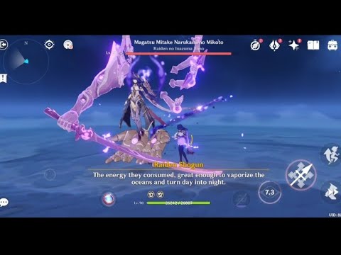 Genshin impact 2.5 - How To Beat Magatsu Mitake Narukami No Mikoto (Raiden Shogun) Boss fight