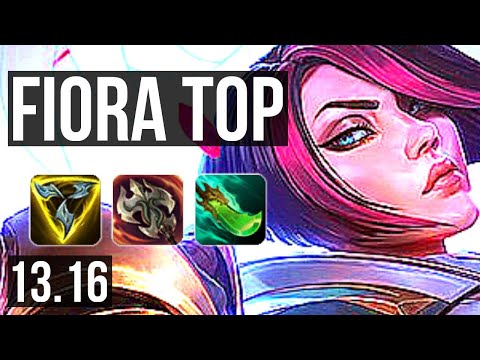 FIORA vs SETT (TOP) | 10/2/5, 600+ games, Legendary | EUW Master | 13.16