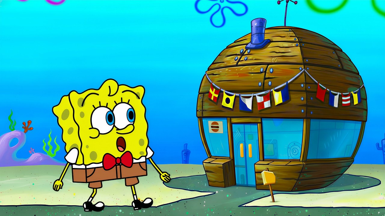 SpongeBob Chooses A New Round Krusty Krab! SpongeBob Funny Animation