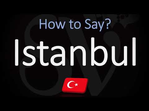 How to Pronounce Istanbul? (CORRECTLY)