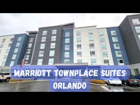 MARRIOTT TOWNPLACE SUITES- ORLANDO//FULL TOUR AND REVIEW