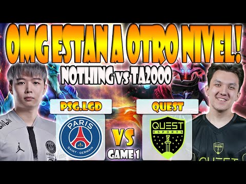 PSG.LGD VS QUEST BO3[GAME 1] ELIMINACIÓN- NOTHINGTOSAY VS TA2000, NO!OB - RIYADH MASTERS 2023 - DOTA