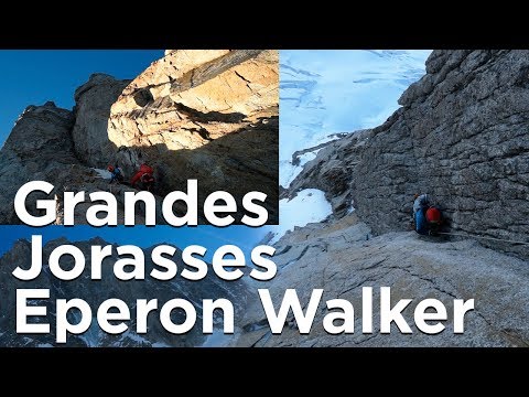 Voie Cassin Eperon Walker Grandes Jorasses North Face Chamonix Mont-Blanc mountain mountaineering