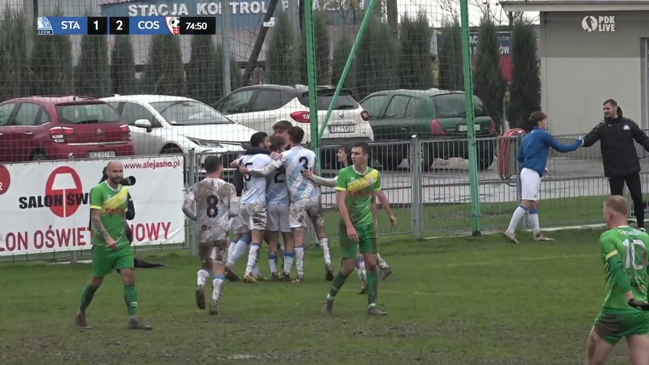 WIDEO: Stal II Rzeszów - Cosmos Nowotaniec 2-3 [SKRÓT MECZU]