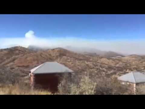 KYK Veldbrande woed al vir dae in die Auasberge.