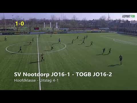 20220326 SV Nootdorp Doelpunten Bovenbouw Selectie teams Zaterdag 26 maart 2022