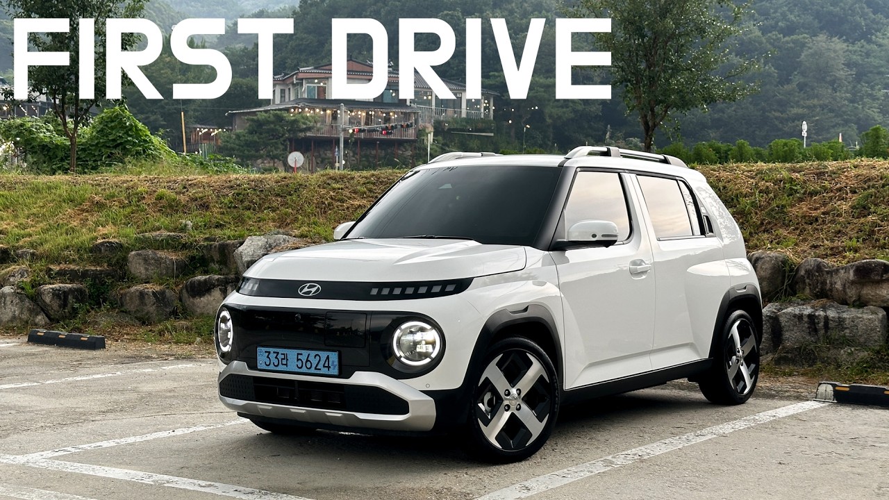 2025 Hyundai INSTER (🇰🇷Casper Electric) First Drive: I had SO MUCH FUN!