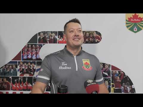 Media Scrum - Draw 2 - 2021 Tim Hortons Curling Trials