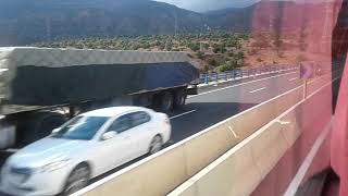 preview picture of video 'Sur l'autoroute de Agadir - Marrakech " Supratours "'