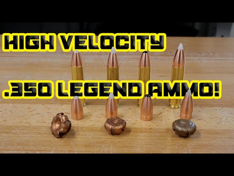 350 Legend High Velocity Ammo!