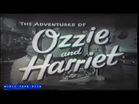 WOC Tape 0775 "Ozzie and Harriet" Commercial Compilation - 1950s