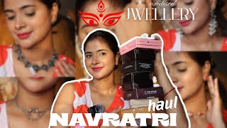 नवरात्रि Jwellery haul | NAVRATRI Jwellery ideas | नवरात्रि 2025 #jwellery #navratri 