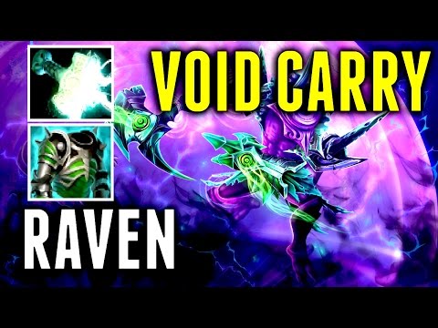 The Thunder Blade Faceless Void Carry by Fnatic Raven Gameplay Dota 2