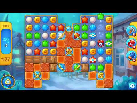 Fishdom 2097 Level - NO BooSTERS