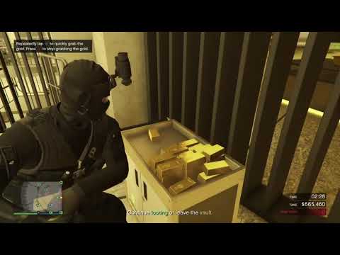 GTA 5 - Gold Glitch 2.0 Post Update (Diamond Casino Heist)