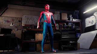 Peter Crafts His Marvel's Spider-Man 2 Advanced Suit
