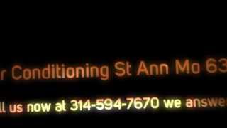 preview picture of video '(314) 594-7670 Air Conditioning Repair St Ann Mo 63074'