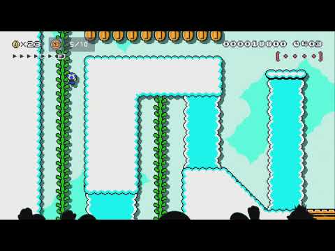 Snow Valley by Mii_Tendo - Super Mario Maker 2 - No Commentary 1by
