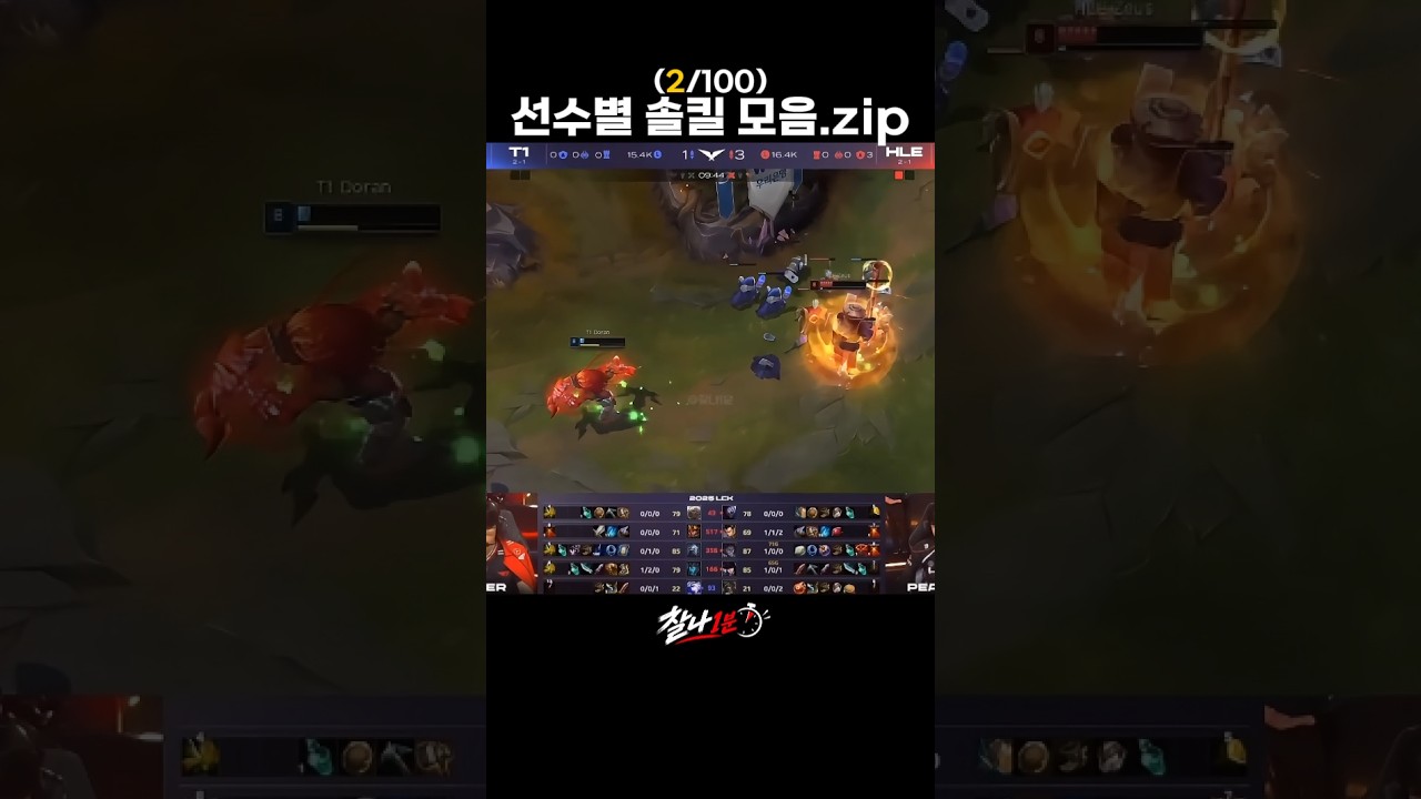 HLE Zeus vs T1 Doran
