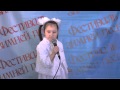 №7 Детский сад №6, Солонгина Таня, песня «Ах, снежок, ах дружок» 