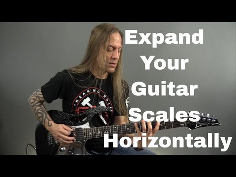 Guitar Solo Tips - Expand Your Guitar Scales Horizontally - Steve Stine Guitar Lesson