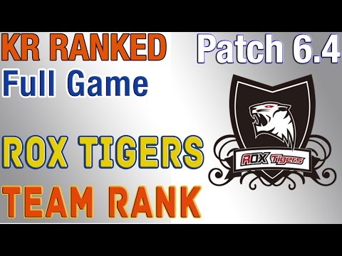 ROX Tigers Team Rank - Smeb, Peanut, Kuro, Pray, GorillA  #3