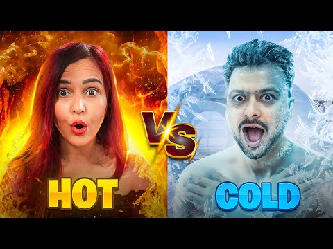 Hot vs Cold Challenge (Snow World in Abu Dhabi)