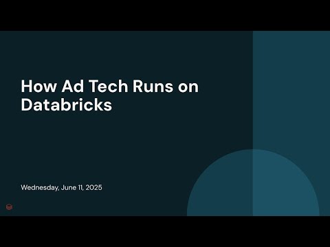 Watch: How Ad Tech Runs on Databricks