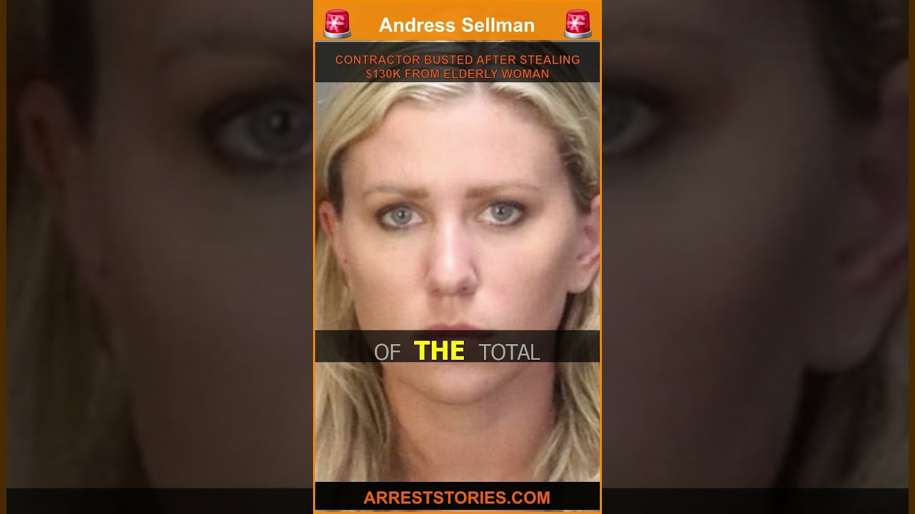 CONTRACTOR BUSTED AFTER STEALING $130K FROM ELDERLY WOMAN