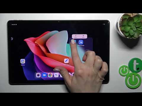 How to Put Apps in Folders on Lenovo Tab P11 Gen 2 - Organize Apps into Folders