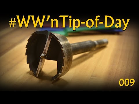 Sharpening Forstner Bits