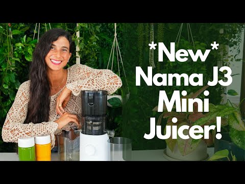 New Nama J3 Juicer 🌱 Unboxing, Reveal, and Review + J2 Comparison 🍍 It's a MINI Juicer! 🤯