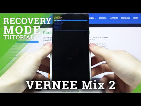 How to Enter Recovery Mode in VERNEE Mix 2 – Open Recovery Mode