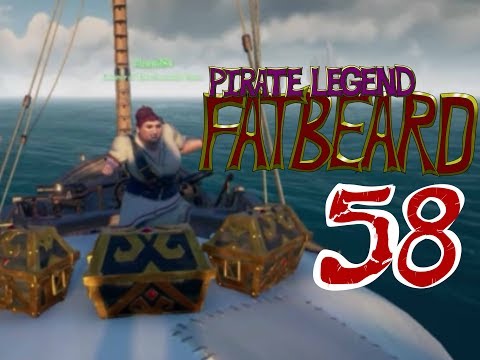 Fatbeard and Crew 58 - Pirate Training day | Sea of Thieves