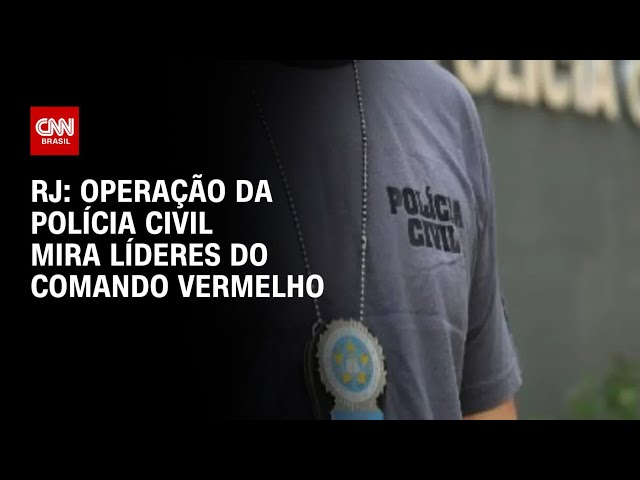 Operação no Rio de Janeiro mira Fernandinho Beira-Mar e Marcinho VP | CNN 360º